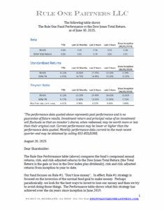 Semi-Annual Shareholder Letter